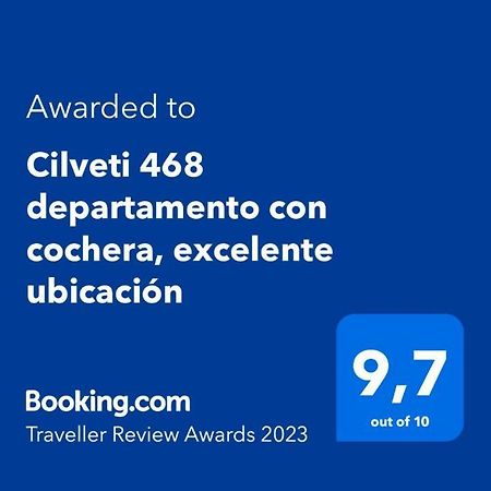 Cilveti 468 Departamento Con Cochera, Excelente Ubicacion Rosario Dış mekan fotoğraf